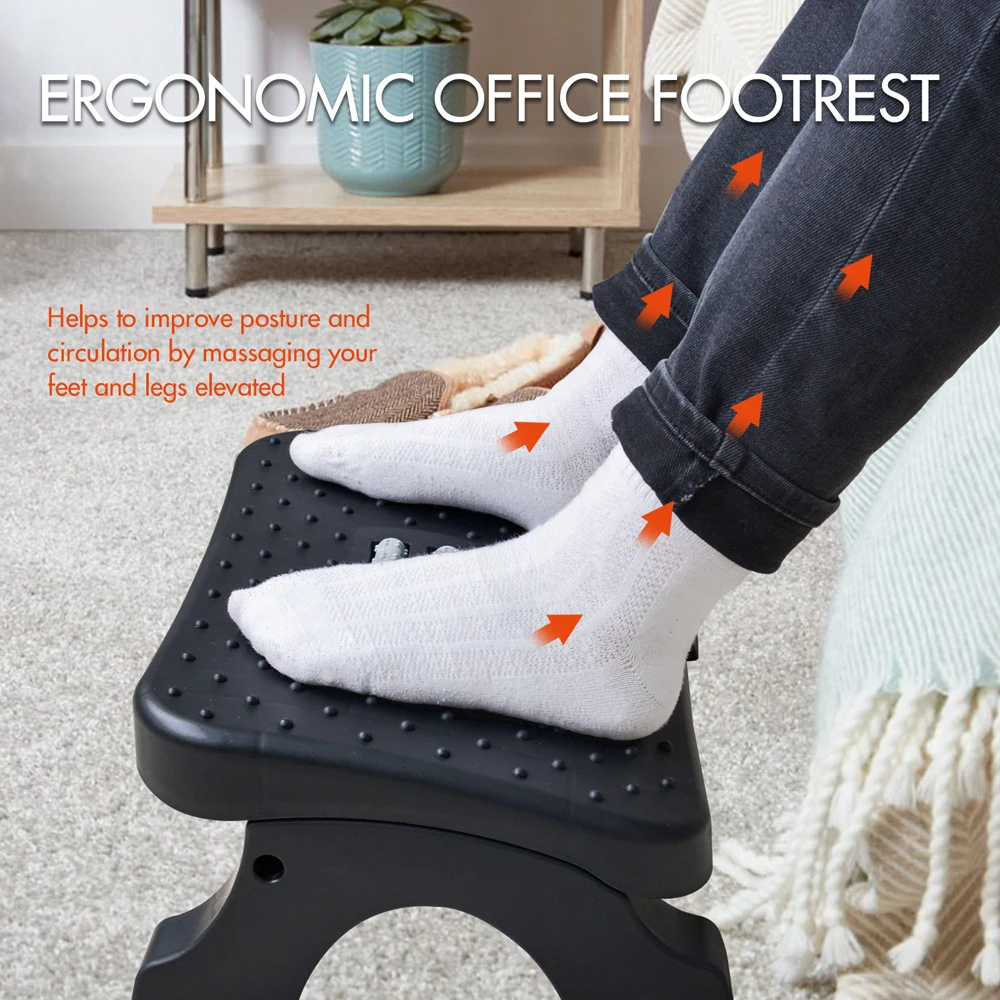Office Furniture Wholesale - Apoio para os pés ergonômico sob