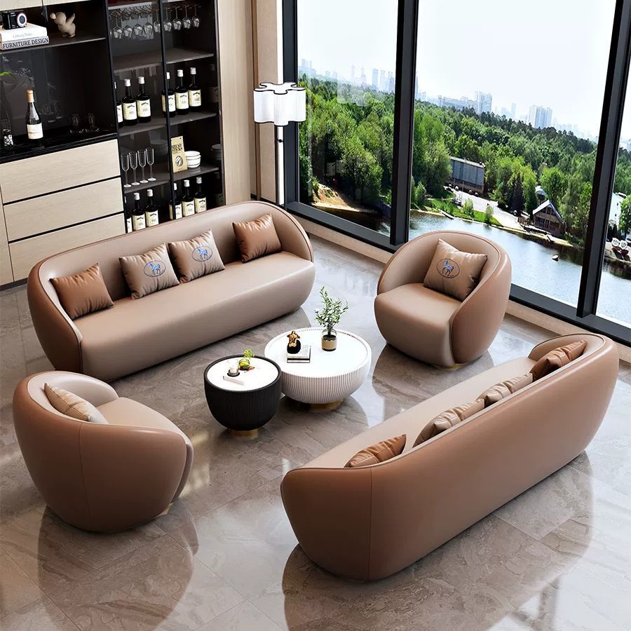 Office Furniture Wholesale - Sofá de Escritório Leve e Luxuoso,