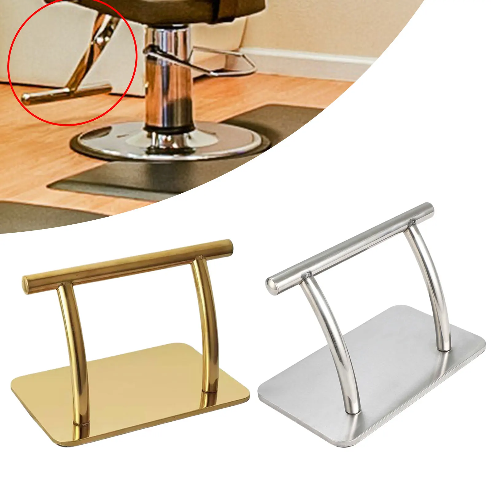 Office Furniture At Home - Descanso de pé de aço inoxidável