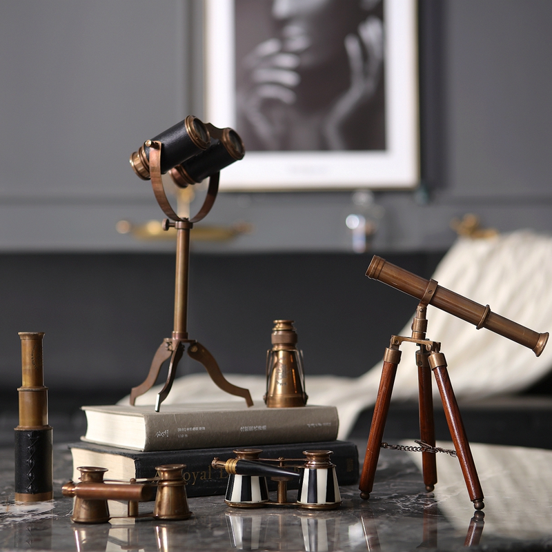 Telescópio De Latão Retro para - Office Furniture At Home avaliação e preço