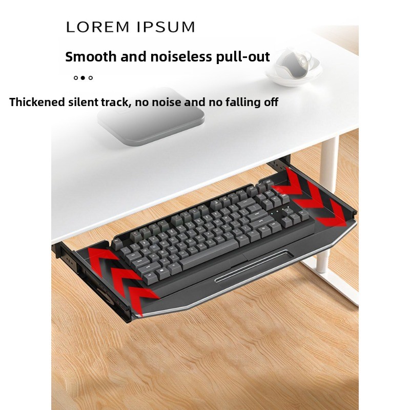 Base de mesa reforçada com sup - Keyboard Drawer Under avaliação e preço
