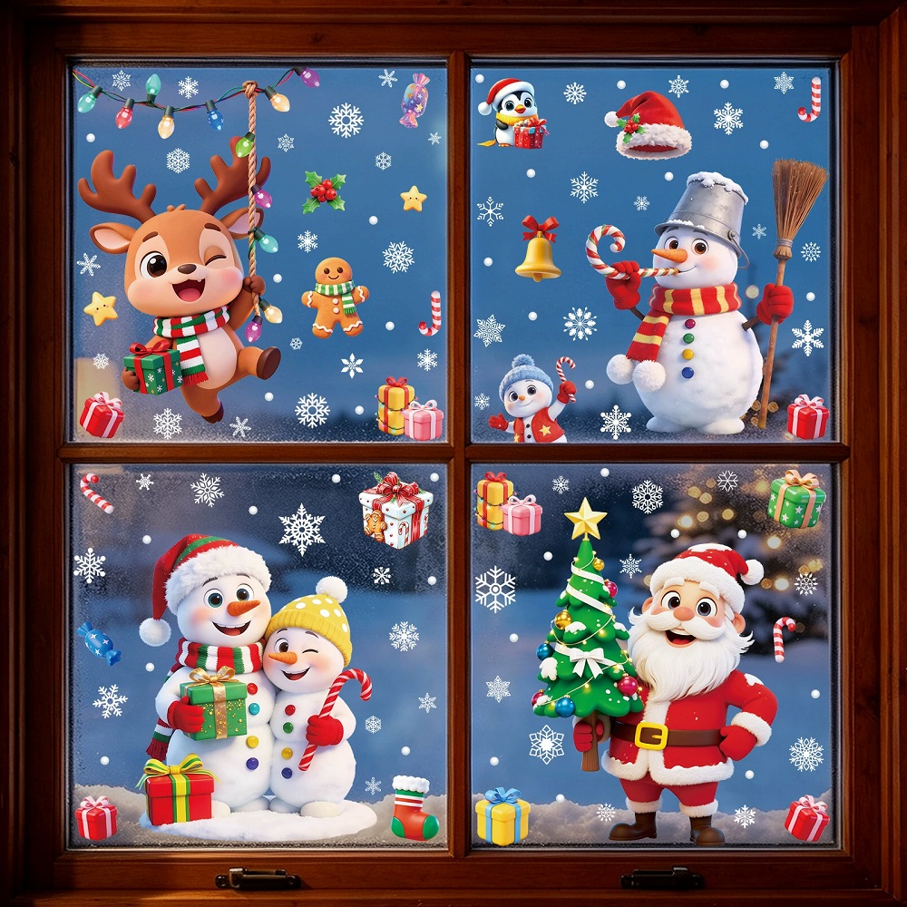 Adesivos de Natal para Janelas - Office Furniture At Home avaliação e preço