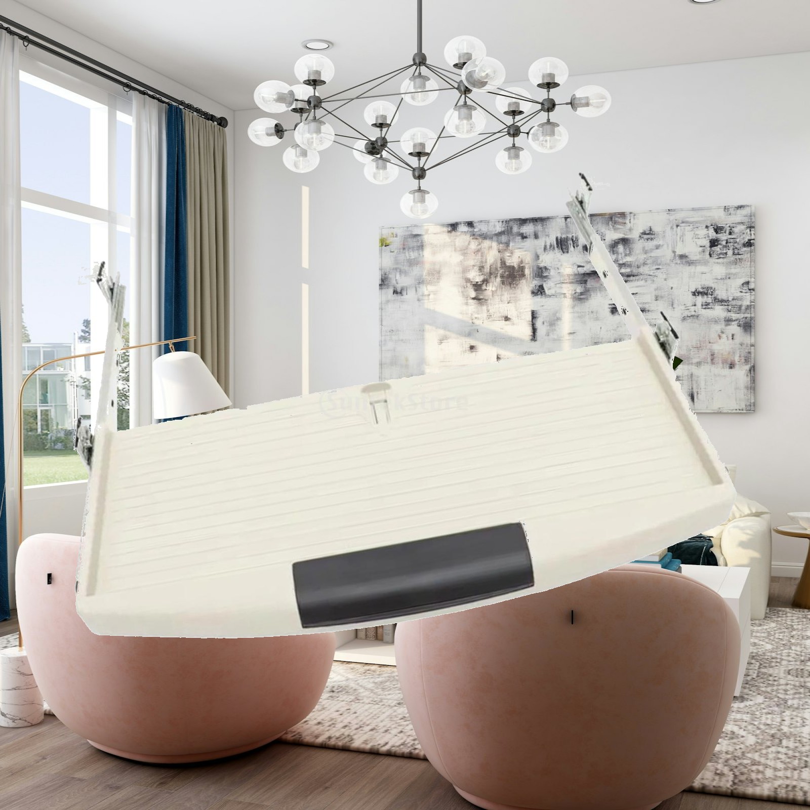 Prateleira Deslizante de Plást - Keyboard Drawer Under avaliação e preço