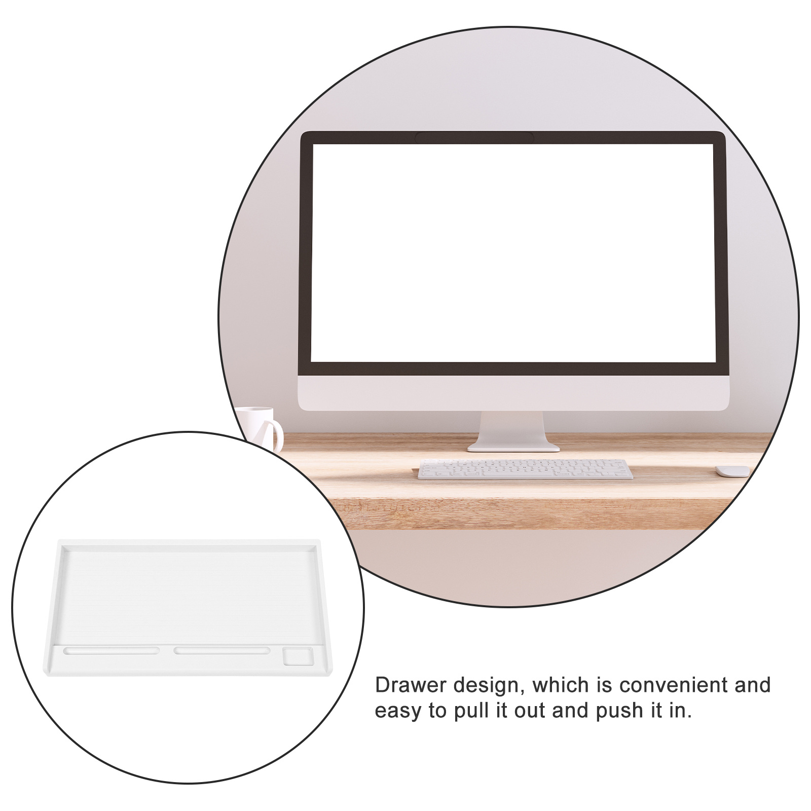 Bandeja de armazenamento de te - Keyboard Drawer Under avaliação e preço