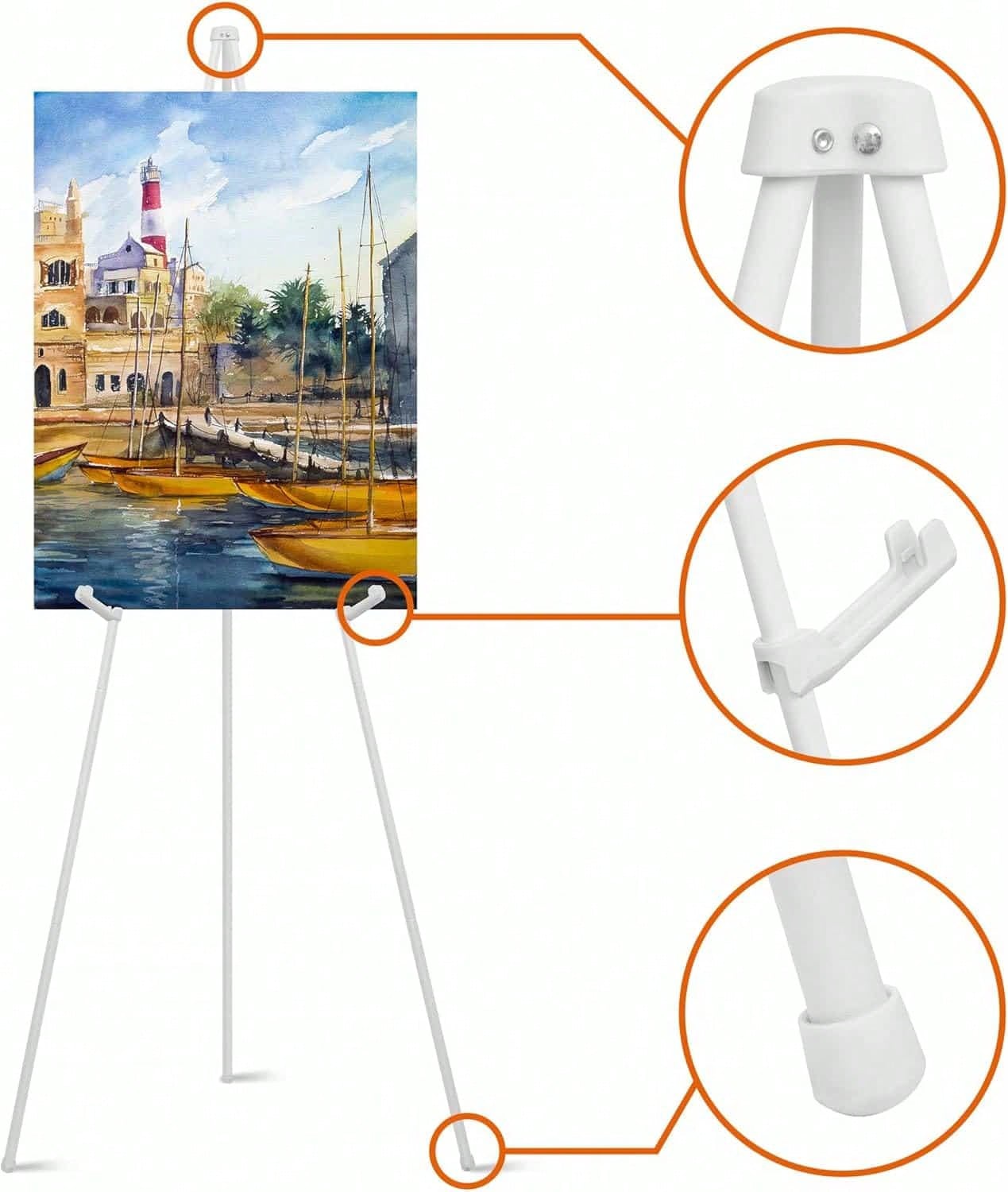 Suporte de Apresentação Tipo C - Whiteboard Easel Tripod avaliação e preço